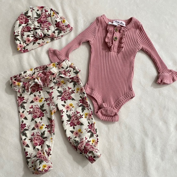 Ribbed matching set